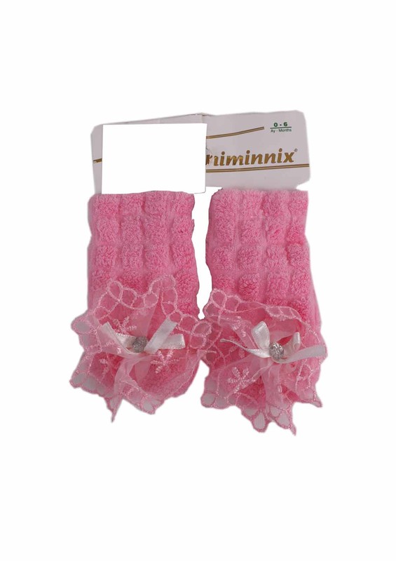 MİNİMİNNİX - Miniminnix Havlu Çorap 355 | Pembe