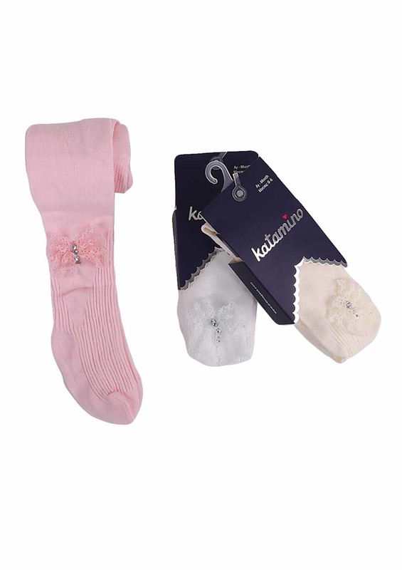 KATAMİNO - Katamino Külotlu Çorap 5401 | Pudra