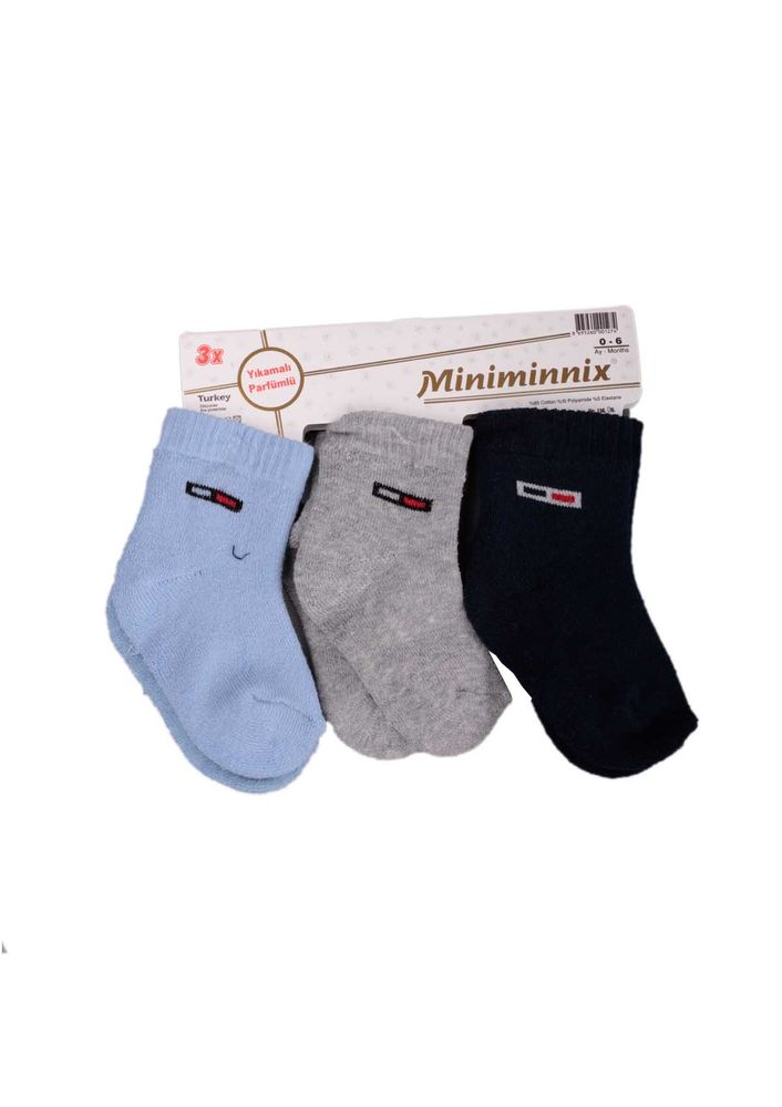Miniminnix Çorap 3 ' lü 016 | Karışık