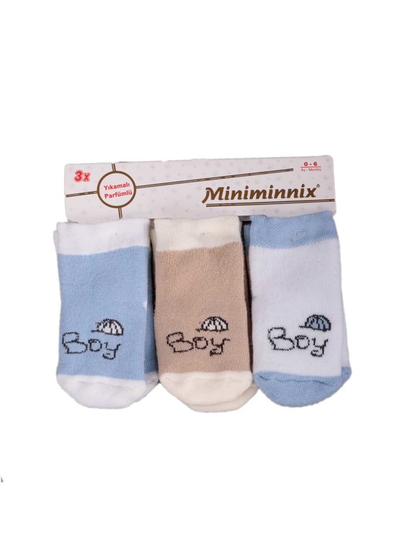 MİNİMİNNİX - Miniminnix Çorap 3 ' lü 015 | Karışık