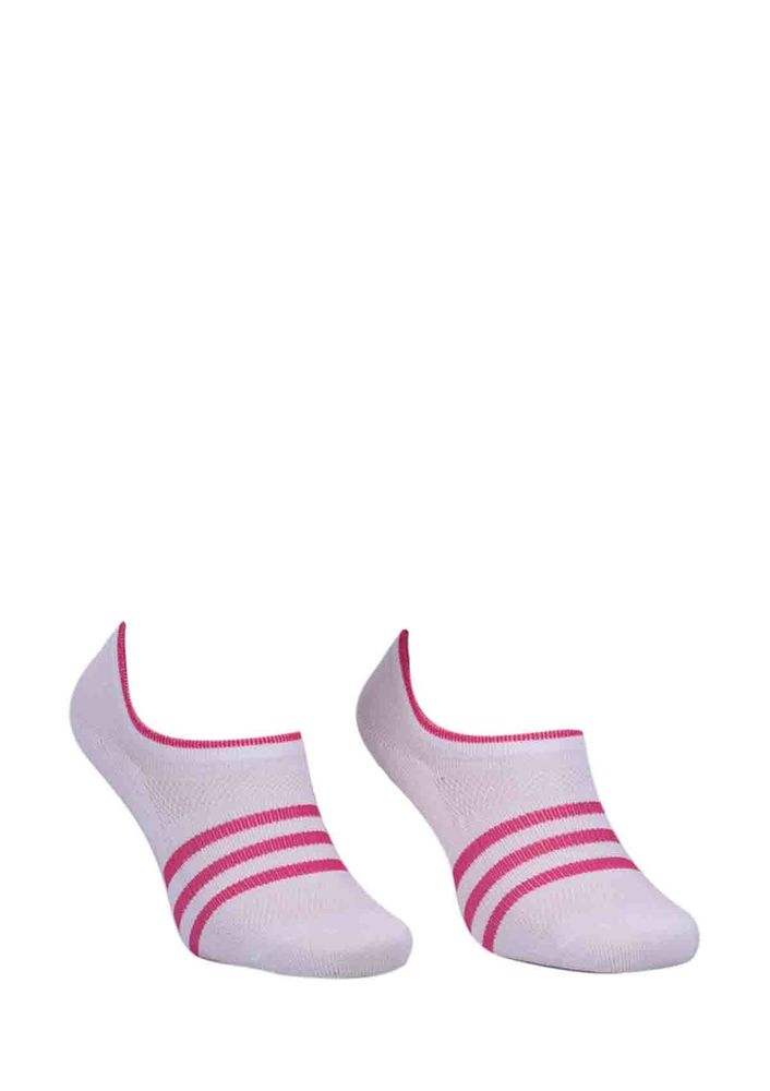 Paktaş Desenli Babet Çorap 334 | Fuşya