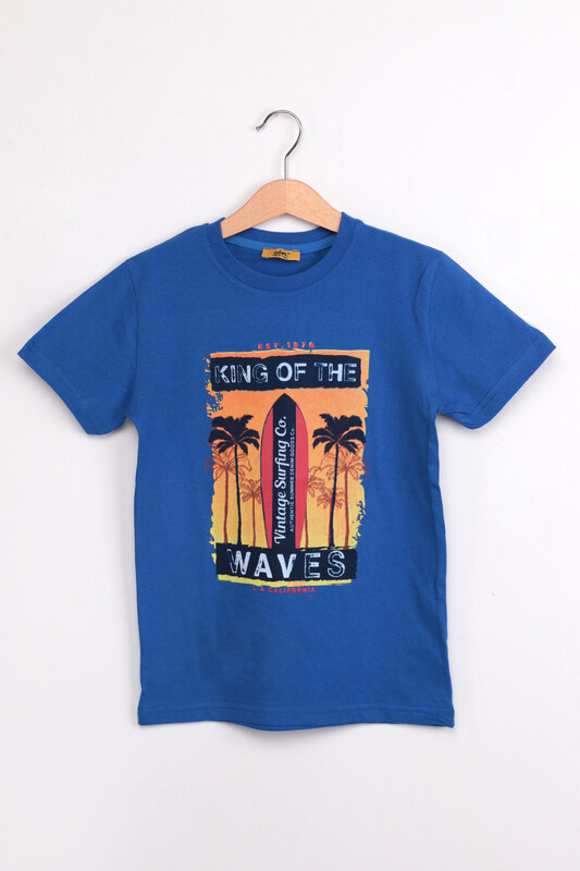 ALMİ - Garson King Of The Baskılı Çocuk Tshirt | Saks