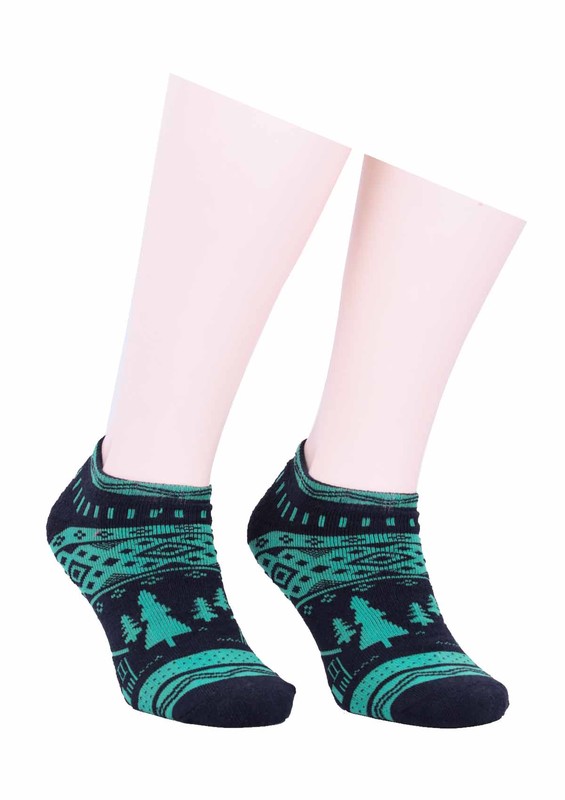 Махровые носки ARC с рисунком 213/зелёный - Thumbnail