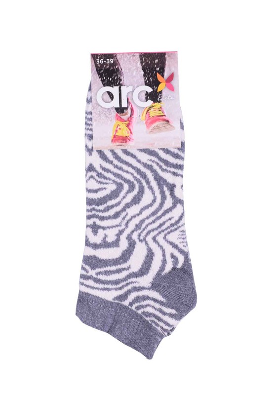 Махровые носки ARC Zebra /серый - Thumbnail