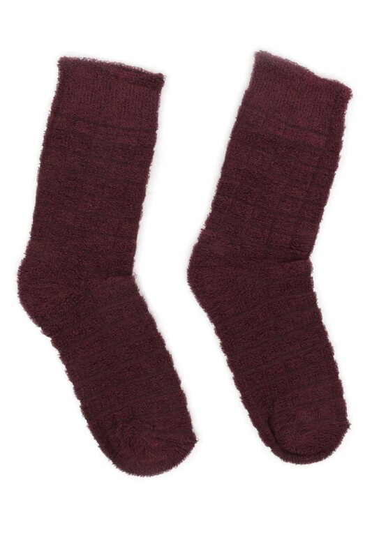 ARC - Kız Çocuk Ters Havlu Soket Çorap 311 | Mürdüm