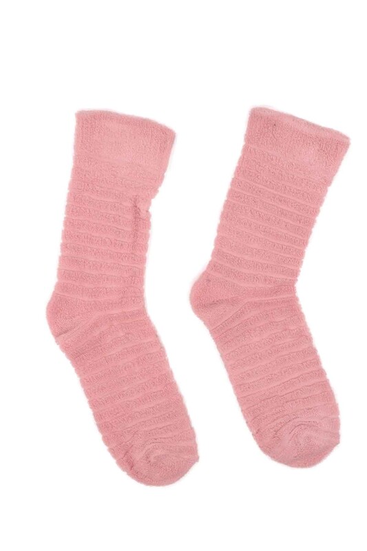 ARC - Kız Çocuk Ters Havlu Soket Çorap 312 | Pudra