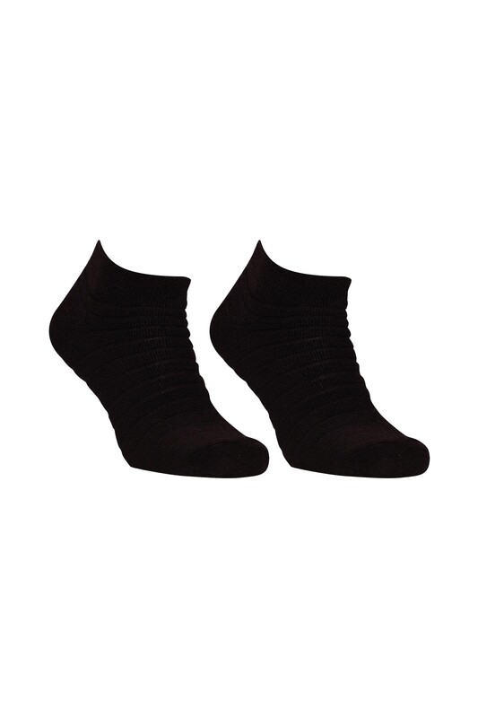 ARC - Kadın Ters Havlu Patik Çorap 216 | Koyu Kahve