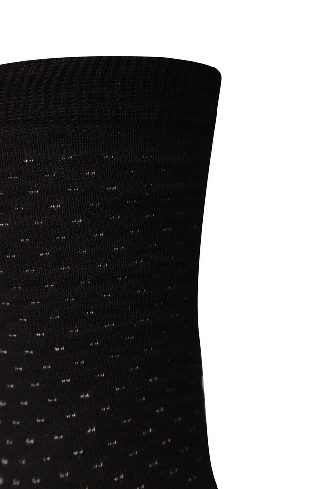 Kadın Bambu Viscose Soket Çorap 251-2 | Siyah