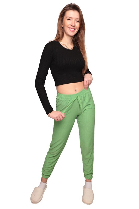 ARCAN - Cepli Kadın Pantolon 130125 | Açık Yeşil