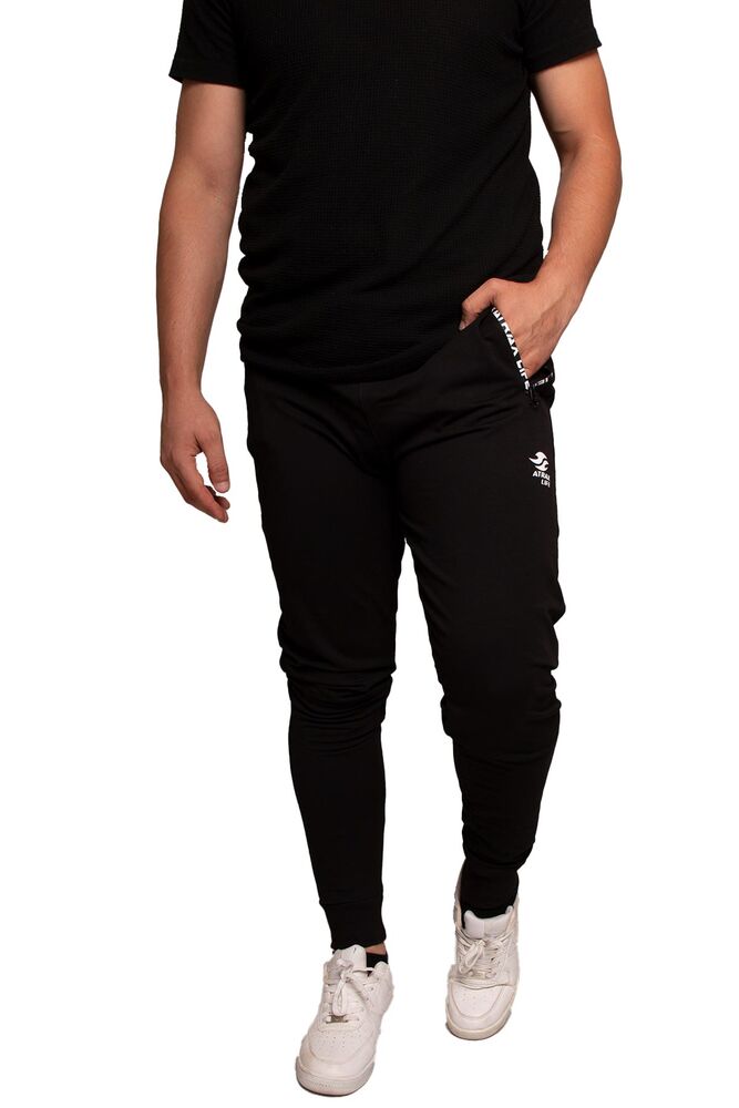 Erkek Eşofman Altı E-410 | Siyah