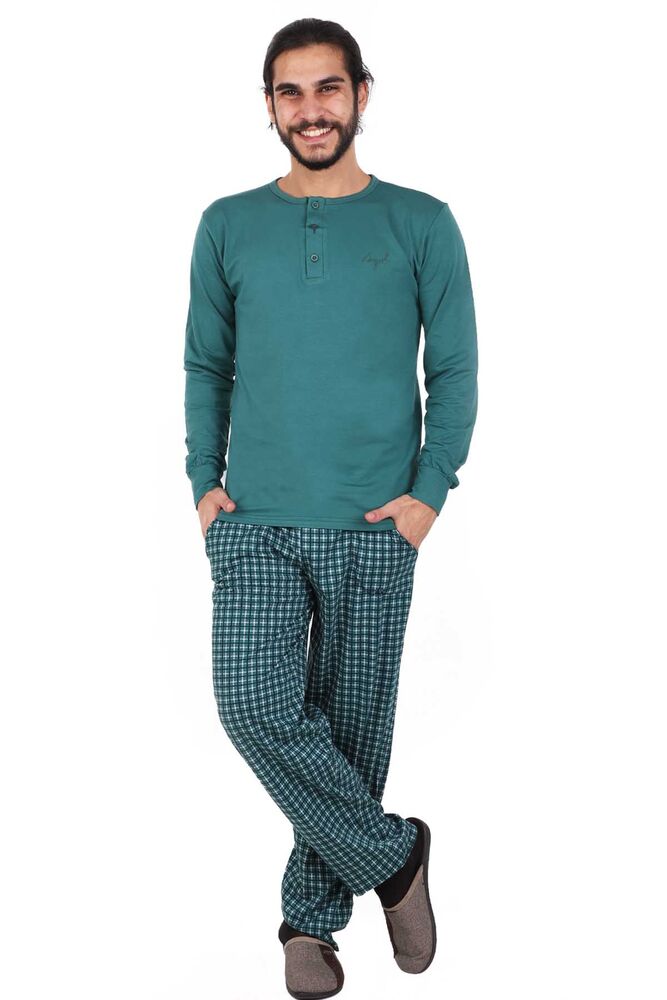 Пижамный комплект Aydoğan 3927/ зелёный 