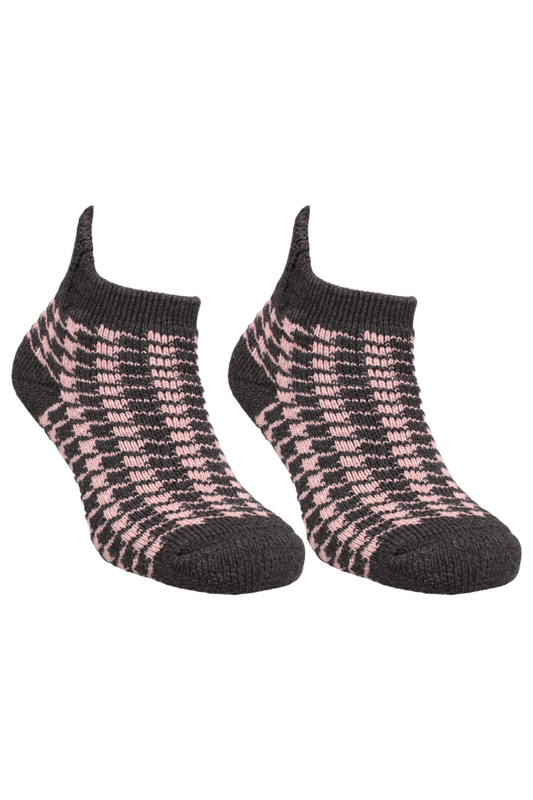 BABİT - Desenli Kadın Patik Çorap 5965 | Pudra