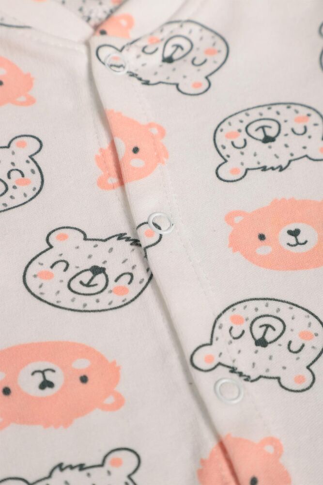 Ayıcık Baskılı Bebek Pijama Takımı 85 | Yavru Ağzı