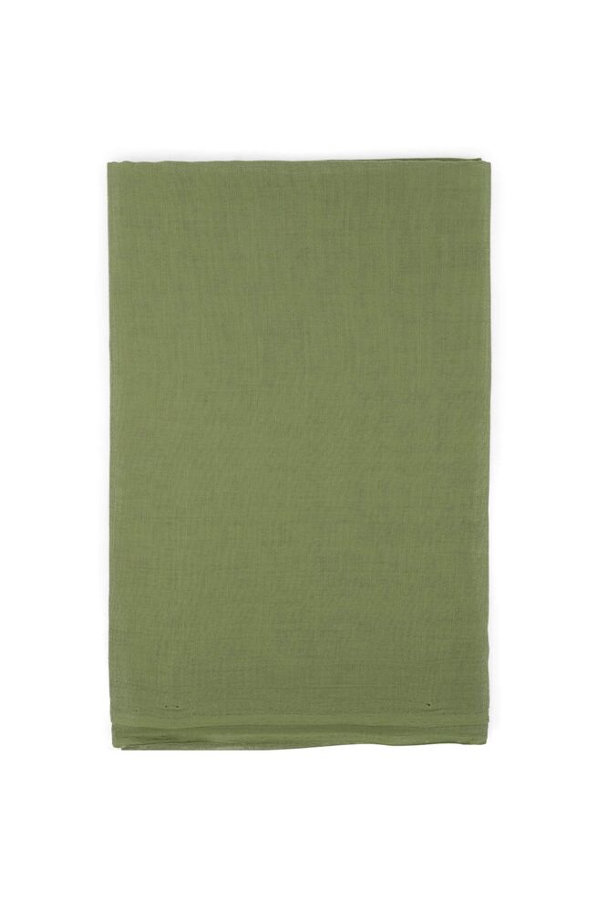 Бесшовный одноцветный платок Berivan/зелёный 002