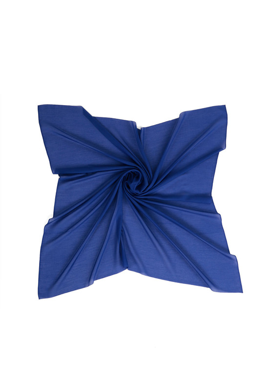 Бесшовный одноцветный платок Berivan 100см/430 - Thumbnail