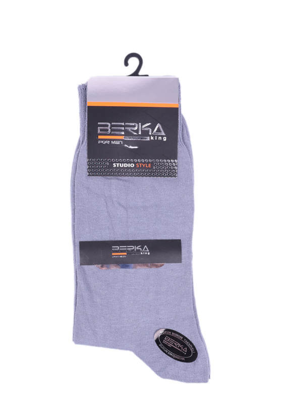 Носки Berka King 064/серый - Thumbnail