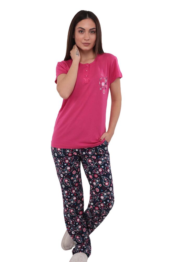 Комплект пижамы с короткими рукавами BOYRAZ 8402 /розовый 
