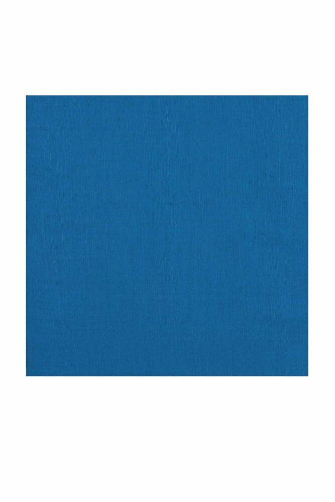 Бесшовный одноцветный платок Cenk 90 см/голубой 