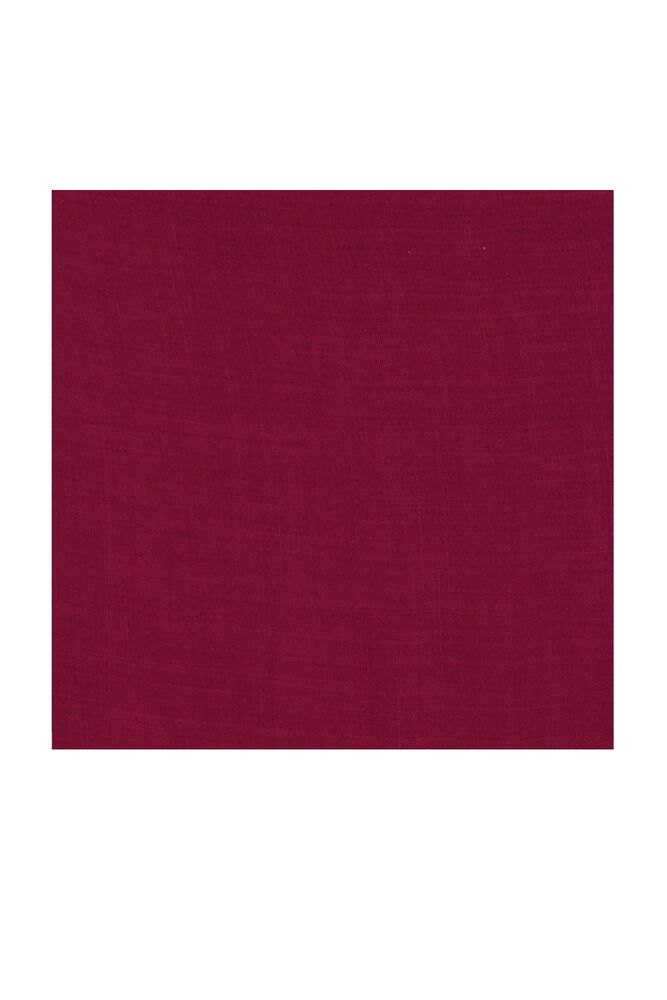 Бесшовный одноцветный платок Cenk 90 см/тёмно-пурпурный 