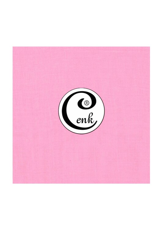CENK - Бесшовный одноцветный платок Cenk 90 см/светло-розовый 