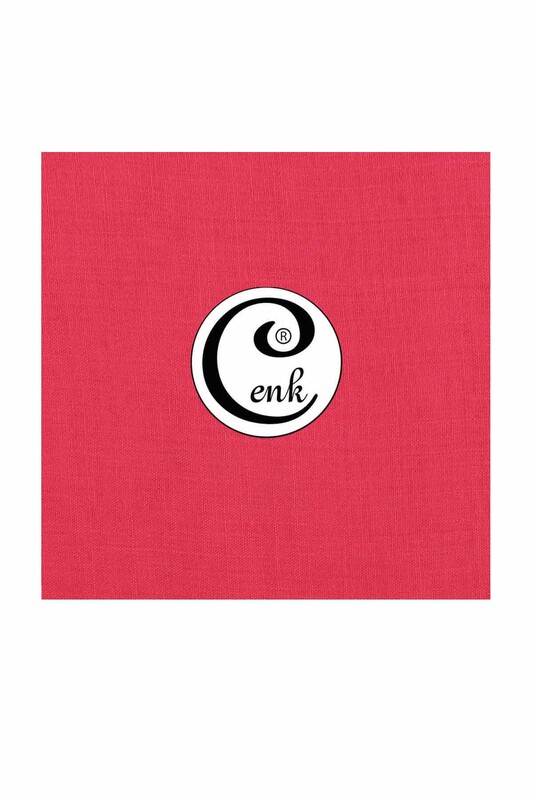 CENK - Бесшовный одноцветный платок Cenk 90 см/розовый 