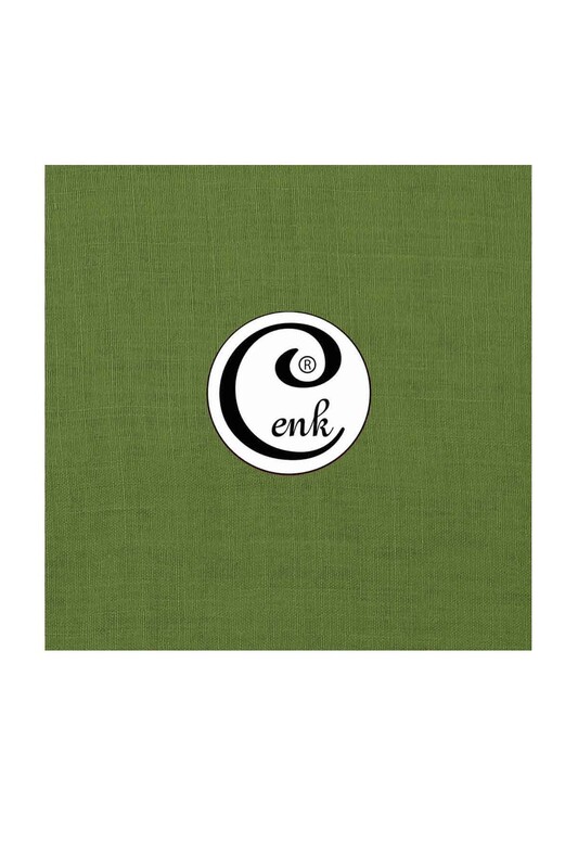 CENK - Бесшовный одноцветный платок Cenk 90 см/светло-зелёный 
