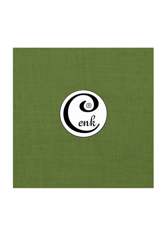 Бесшовный одноцветный платок Cenk 90 см/светло-зелёный 