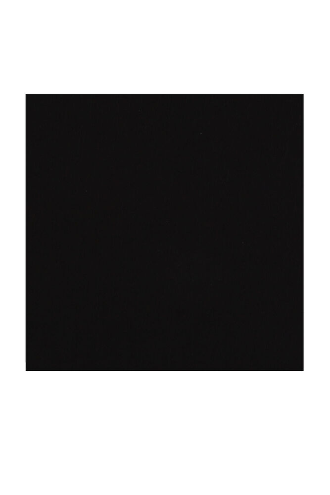 Бесшовный одноцветный платок Cenk 90 см/чёрный 