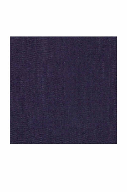 Бесшовный одноцветный платок Cenk 90 см/пурпурный - Thumbnail
