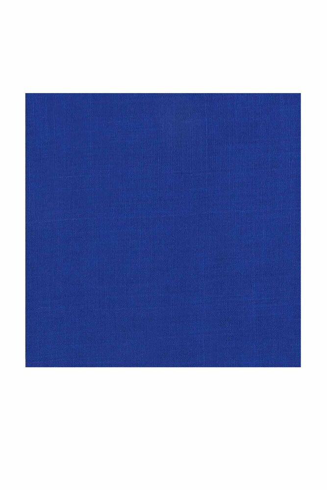 Бесшовный одноцветный платок Cenk 90 см/синий 
