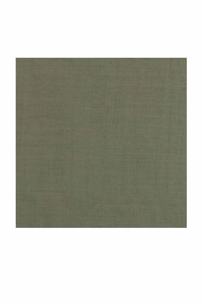 Бесшовный одноцветный платок Cenk 90 см/грязно-зелёный 