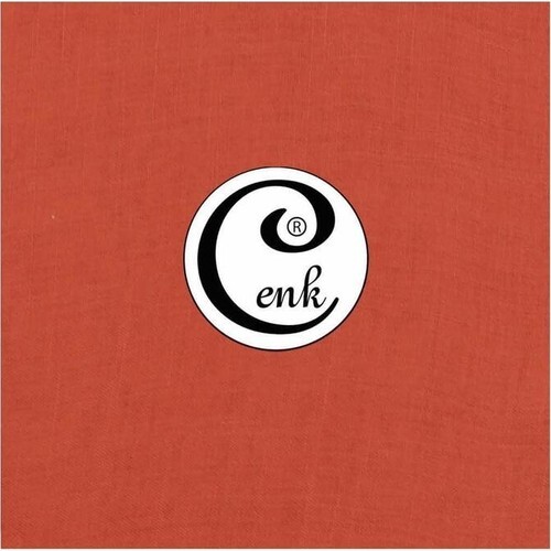 CENK - Бесшовный одноцветный платок Cenk 100см/024 кирпичный 