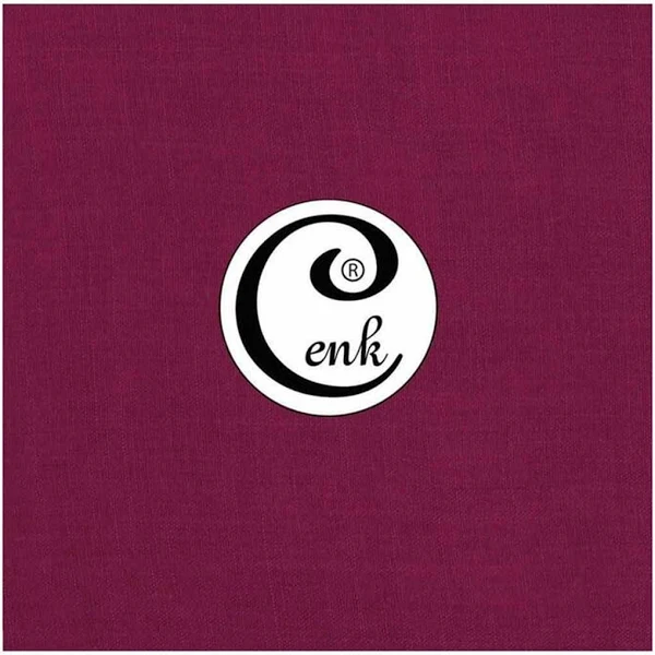 Бесшовный одноцветный платок Cenk 100см/078 светло-пурпурный 