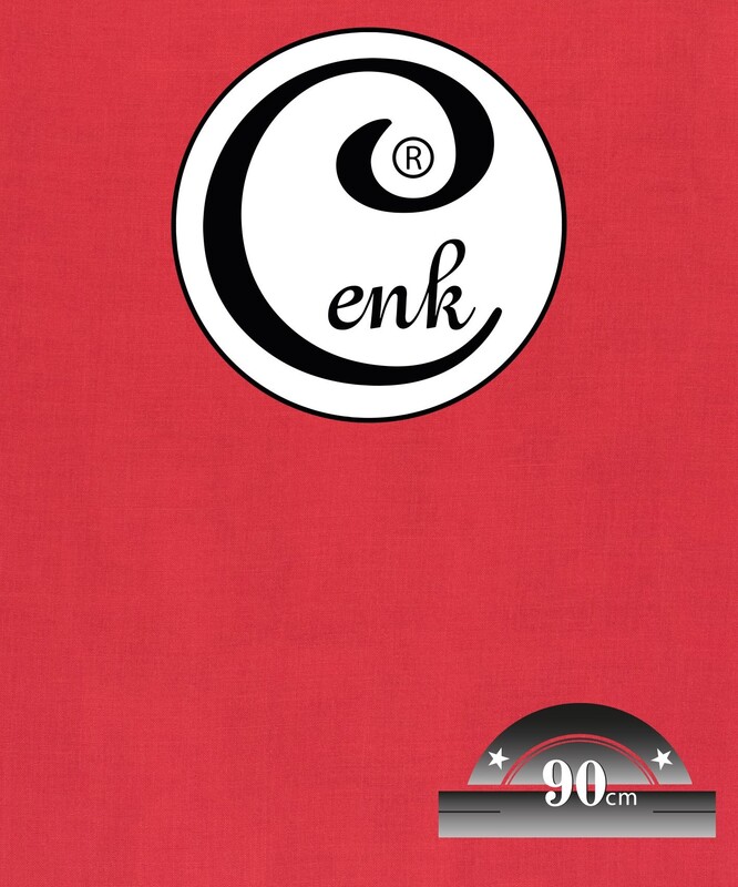 CENK - Бесшовный одноцветный платок Cenk 90 см/коралловый 