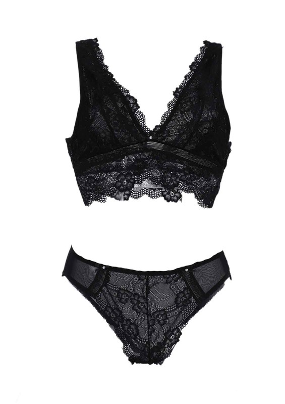 COTTONHILL - Комплект нижнего белья Cottonhill 1826/-чёрный 