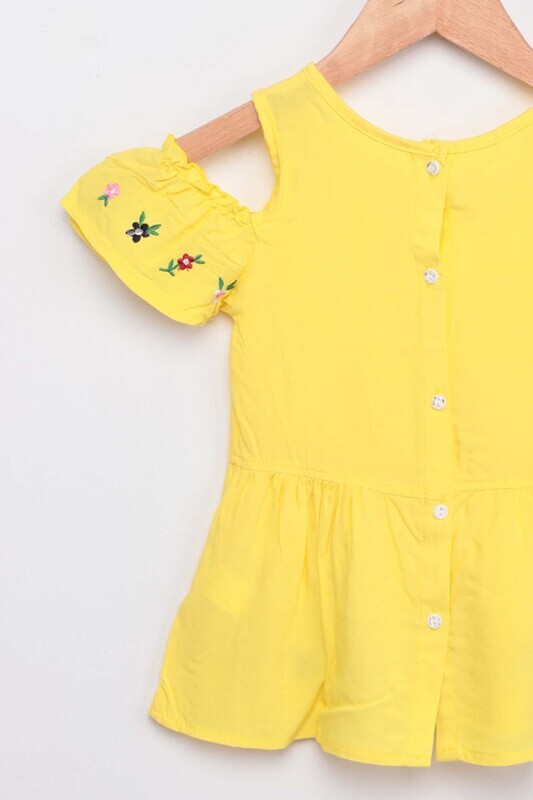 Детское платье/жёлтый - Thumbnail