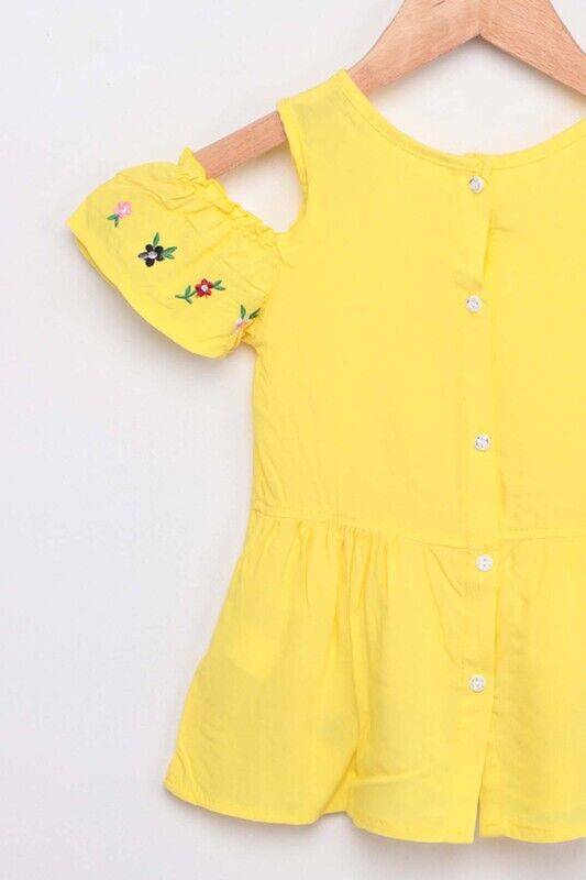 Детское платье/жёлтый