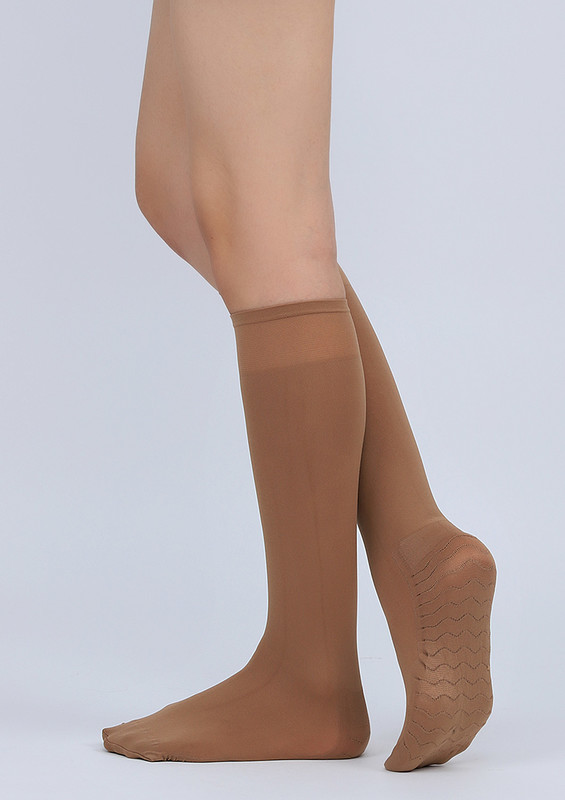 Компрессионные носки DORE/бронзовый - Thumbnail