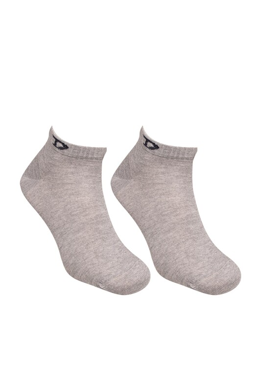 DÜNDAR - Erkek Patik Çorap | Gri
