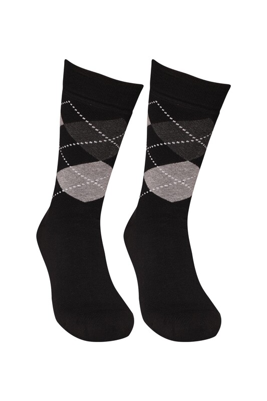 DÜNDAR - Dündar Erkek Havlu Çorap 7002-2 | Siyah