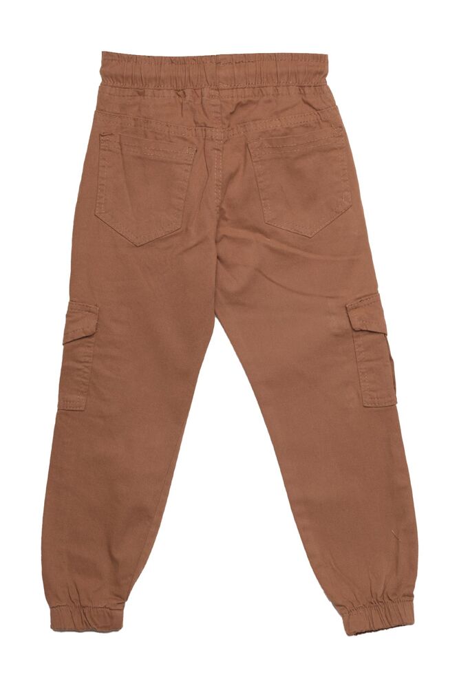 Kargo Cepli Erkek Çocuk Pantolon 001 | Kahve