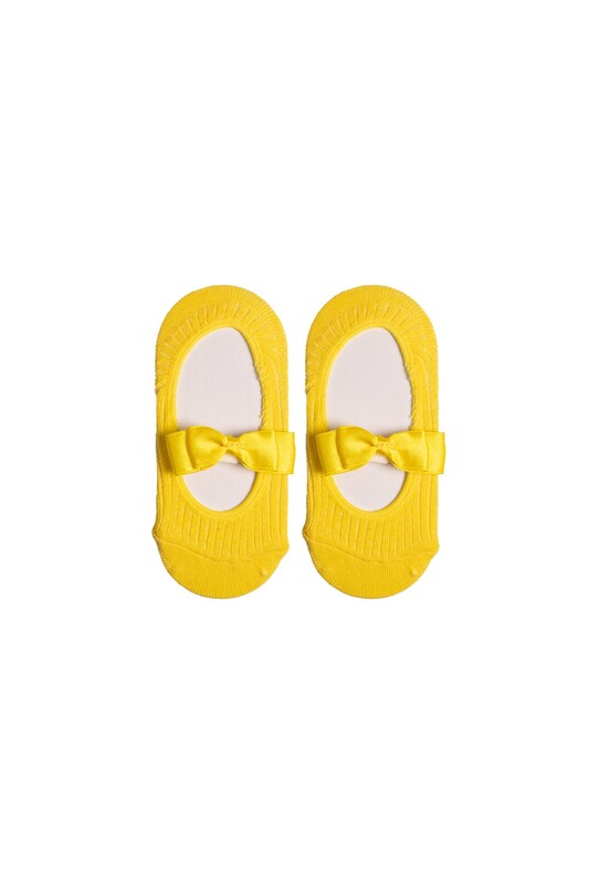 EXE - Fiyonklu Bebek Çorap | Sarı