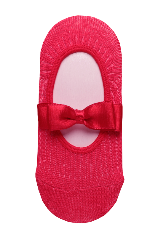 EXE - Fiyonklu Bebek Çorap | Kırmızı