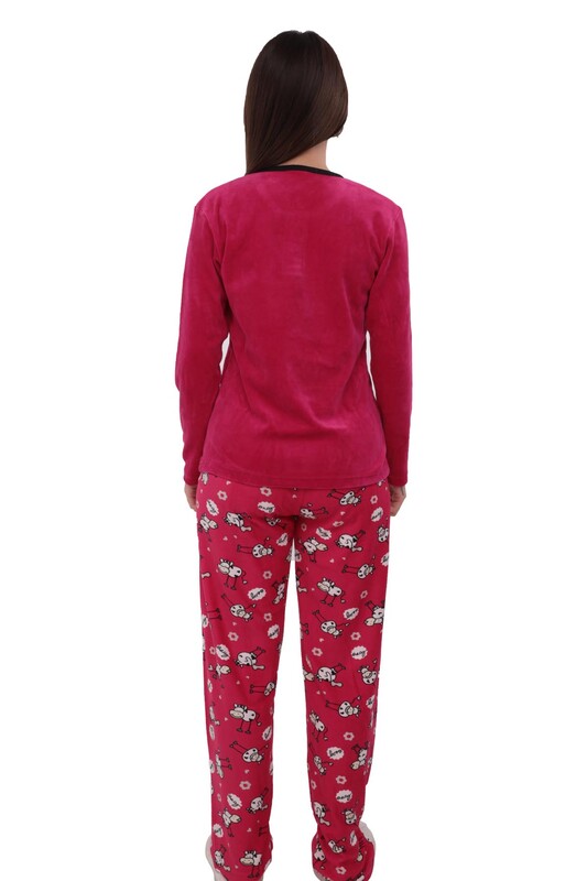 Комплект пижамы Fapi с принтом 3315/фуксия - Thumbnail