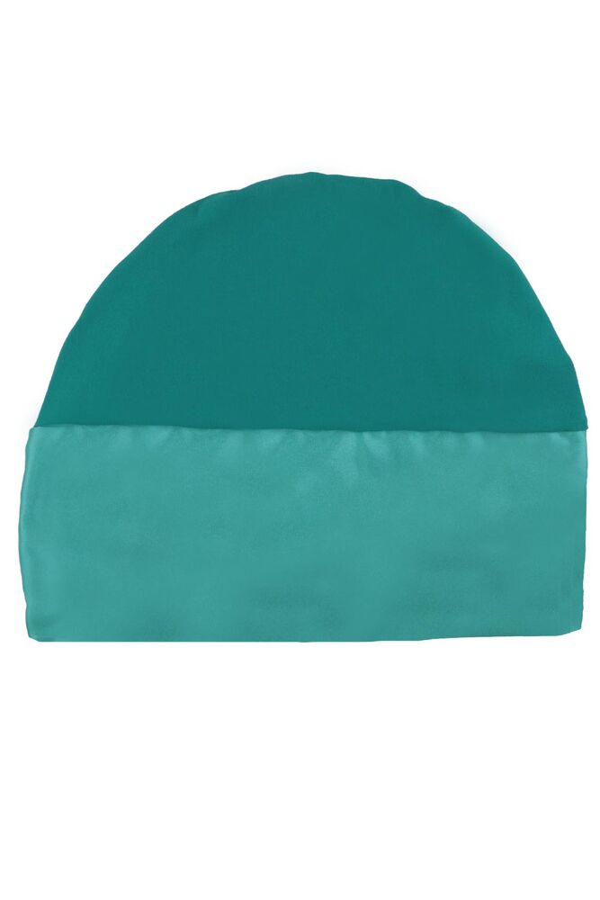 Aтласная шапочка-боне/зелёный