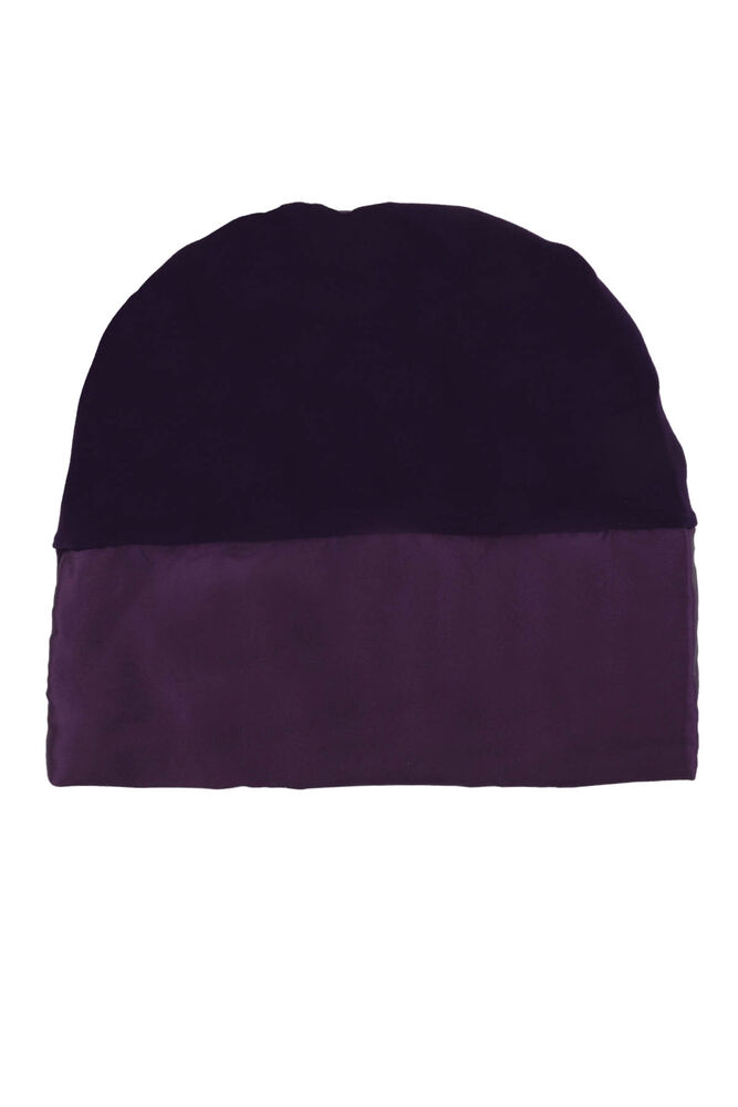 Aтласная шапочка-боне/фиолетовый