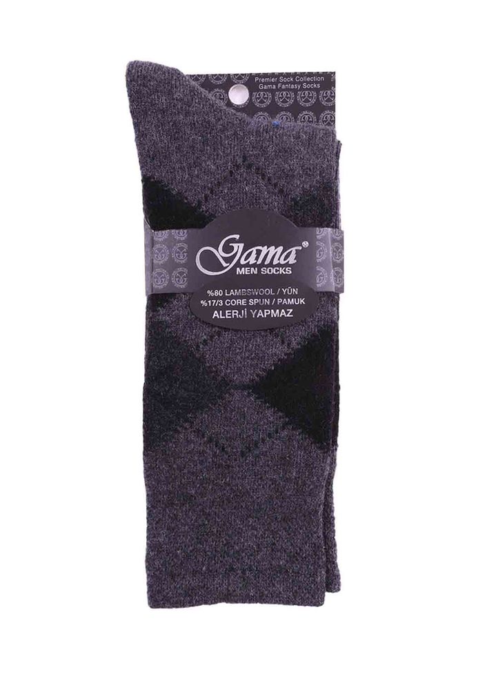 Шерстяные носки Gama 371/серый 