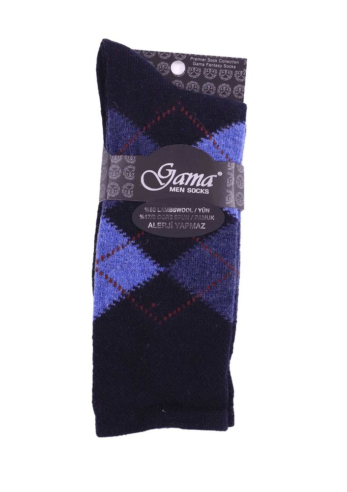 Шерстяные носки Gama 371/синий 