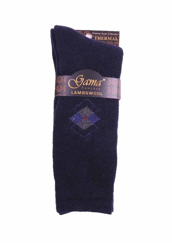 GAMA - Шерстяные носки Gama 373/синий 