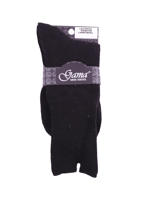 GAMA - Gama Diyabetik Çorap 369 | Siyah